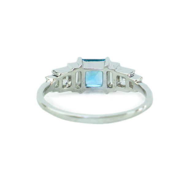 Grace-ring-blå safir